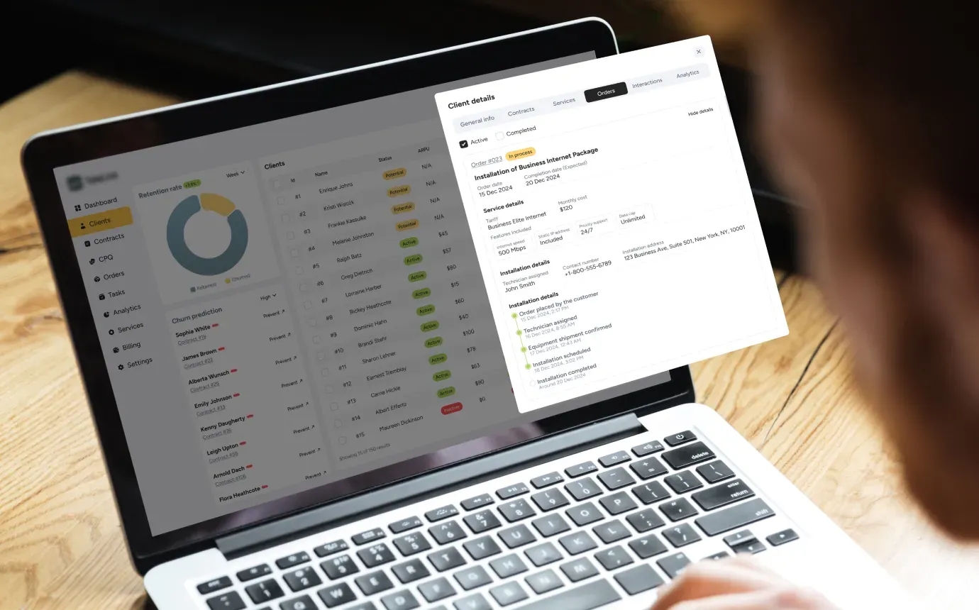 Cropped photo young man using laptop wooden table Cropped photo young man using laptop wooden table